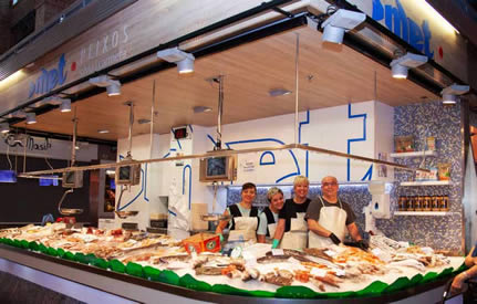 pescaderia mercado sants